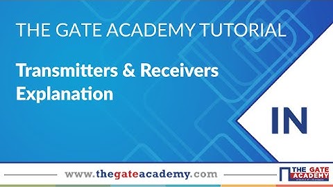 Transmitters & Receivers Explanation | Communication System Tutorials | Live Interactive Classes