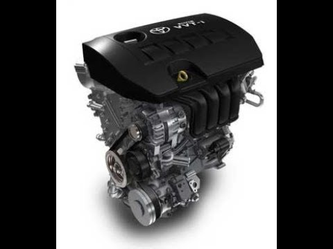 Toyota VVT i system works in engine - YouTube