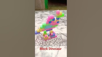 Building Blocks Dinosaurs #cartoonvideo #craftidea #blockslego #blocksgame #craft #buildingblocks