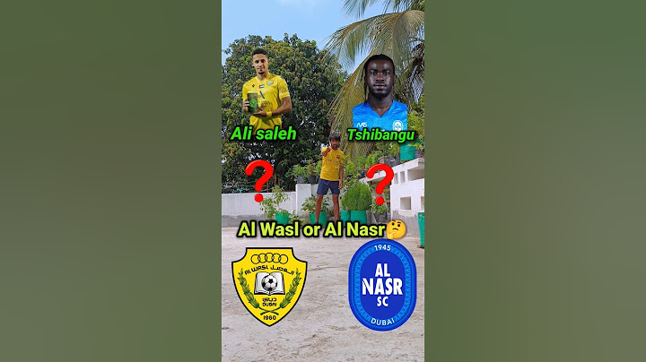 Al Wasl 🇦🇪 vs Al Nasr SC 🇦🇪