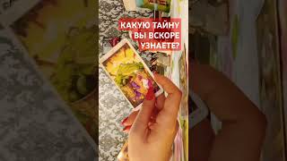 КАКУЮ ТАЙНУ ВЫ ВСКОРЕ УЗНАЕТЕ?#таро #таросудьбы #рек #тародня #целитель #тарогадание #таропрогноз