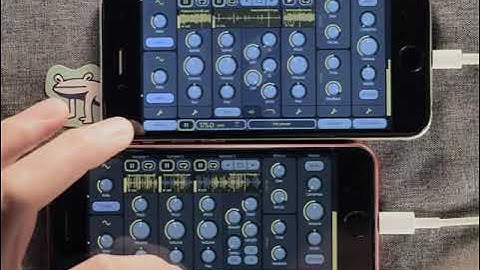 Async Sampler on a small iPhone screens
