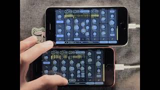 Async Sampler on a small iPhone screens