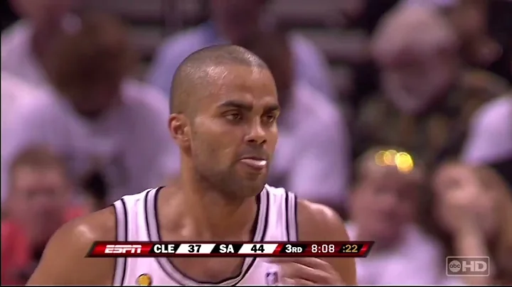 2007 NBA Finals. San Antonio Spurs VS Cleveland Cavaliers - Game 1