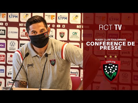 Conférence de presse d'avant-match J2 Toulon-Lyon