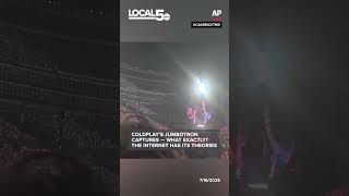 Coldplay's jumbotron captures — what exactly? The internet has its theories #viral