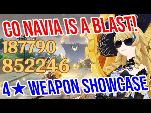 C0 Navia is a BLAST! Genshin Impact