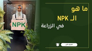 ماذا تعني NPK في الزراعة