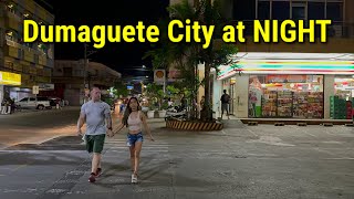 Walking in Dumaguete City at Night! Philippines