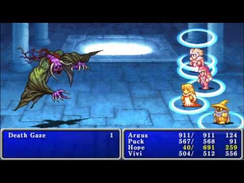 Final Fantasy 1 Psp Death Gaze Youtube