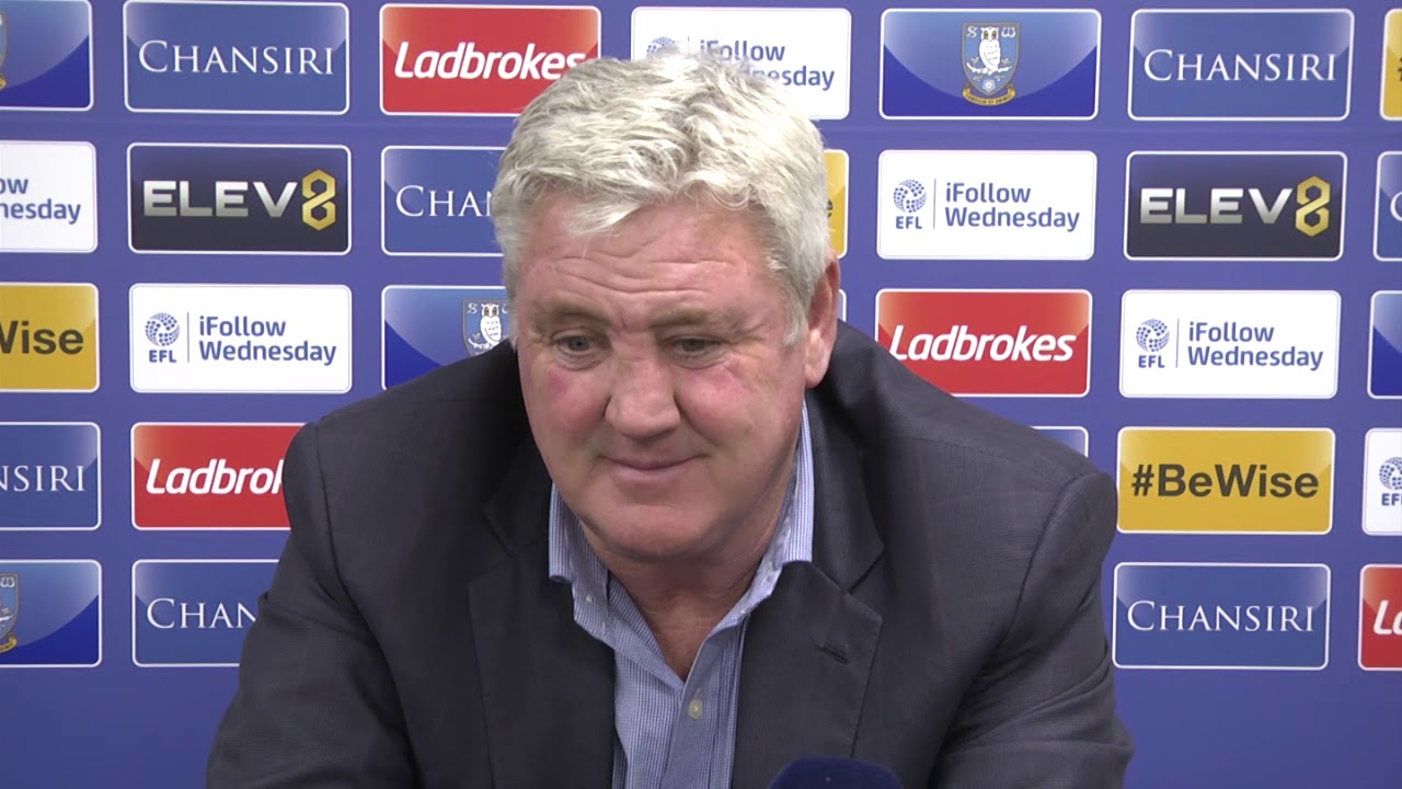 Steve Bruce gives his reaction to the Owls' 2-0 win over Bristol City football leagues