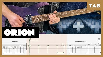 Metallica - Orion - Guitar Tab | Lesson | Cover | Tutorial