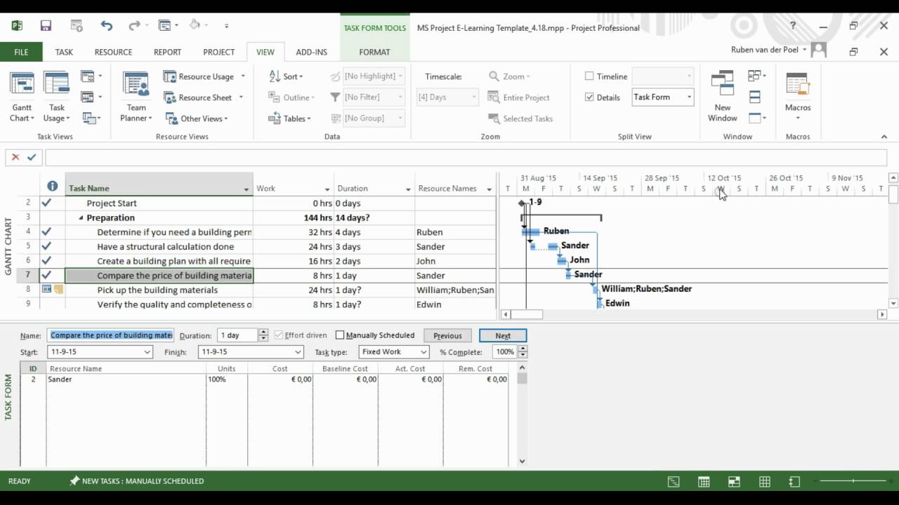 view ms project file view ms project file