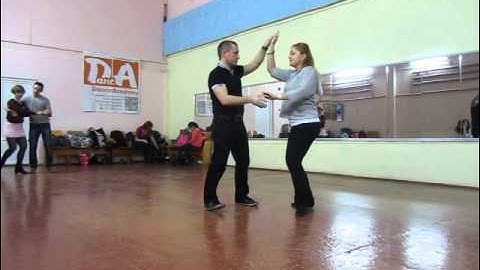 треня танец Zouk - Слава Марина in dance studio DancA 19 01 15