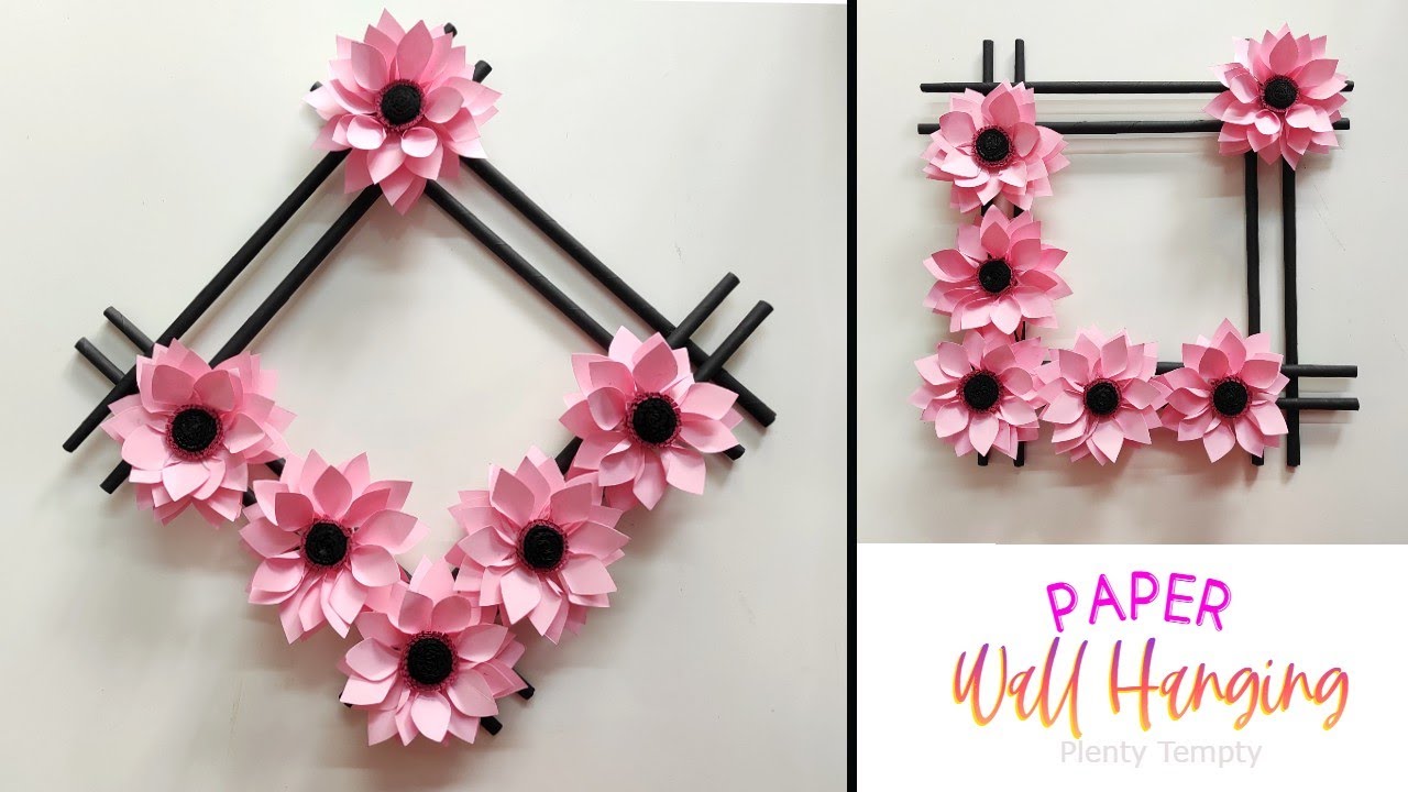 DIY wall Hanging craft ideas, Easy Room decoration crafts