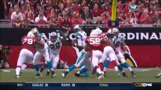 Cam Newton vs. Arizona Cardinals - 1st Half Highlights