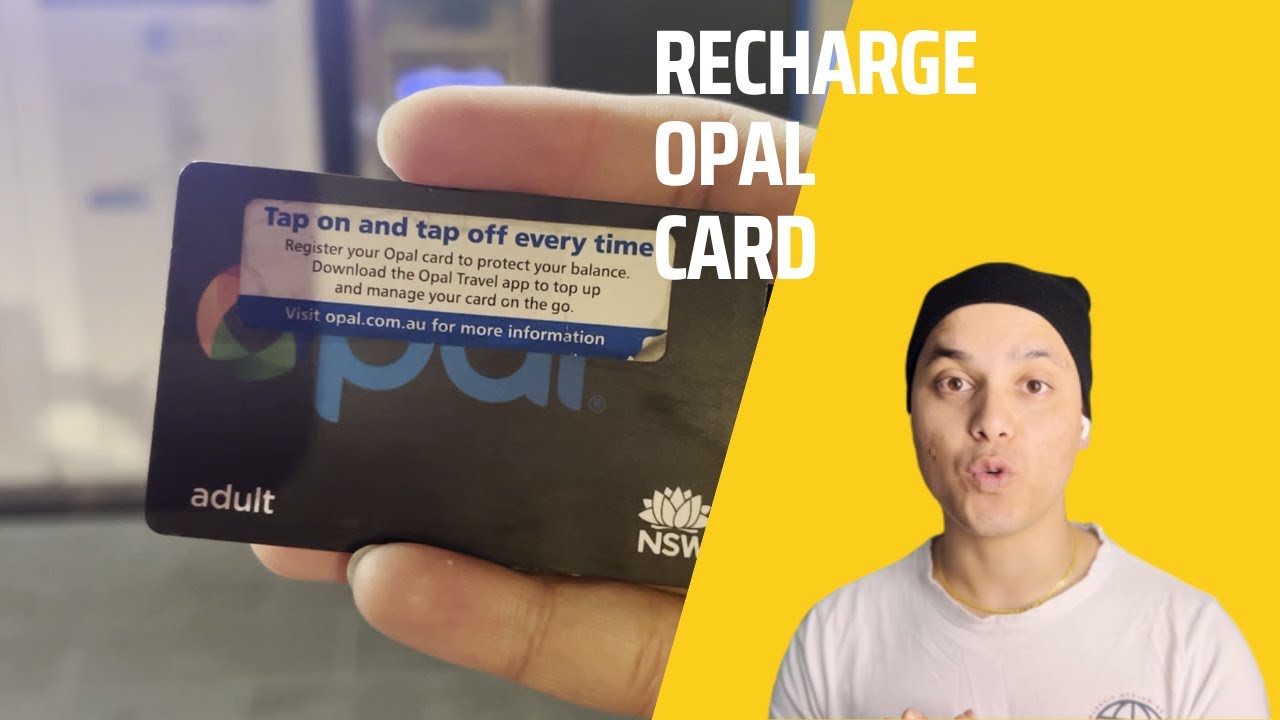how to top up opal card recharge opal card Sydney trains easy way to recharge opal card