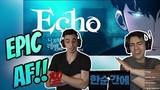 [MV] THE BOYZ(더보이즈) _ Echo 'Solo Leveling(나 혼자만 레벨업)' OST (WEBTOON PV) (Reaction)