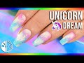 Unicorn Dream Glowing Clouds Nail Art🦄✨