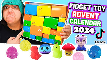 Unbox ALL SQUISHY Advent Calendar 2024 By Viral Tiktoker