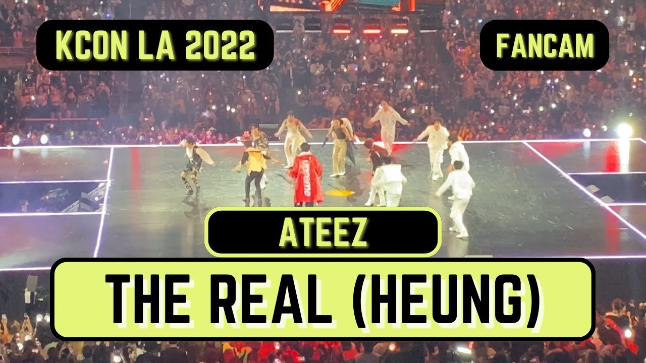 ATEEZ ‘The Real (Heung Ver.)’ - KCON LA 2022 #ateez #kcon #kconla