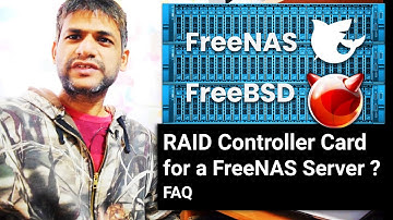 0xc Hardware RAID Controller Card for a FreeNAS Server ? | #TheFreeBSDChannel #FreeBSD #NAS