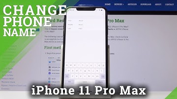 How to Rename iPhone 11 Pro Max - Change Phone Name