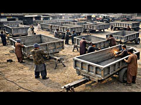 Building Strong Tractor Trolleys That Can Carry Anything!