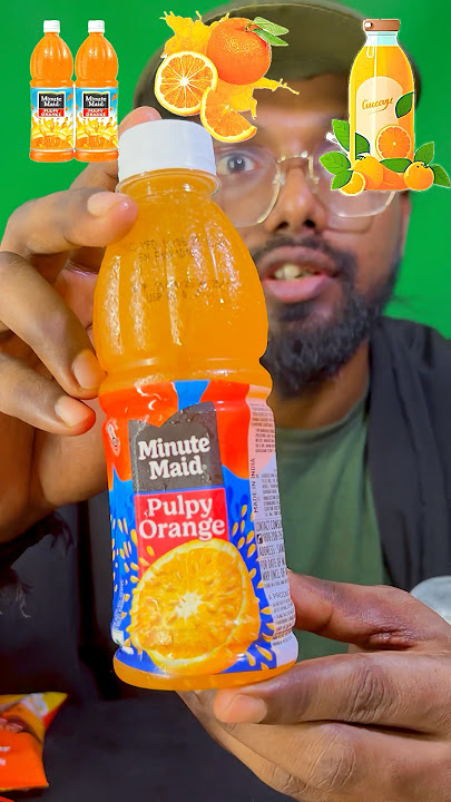 Download lagu Minute Maid orange pulpy juice mukbang asmr