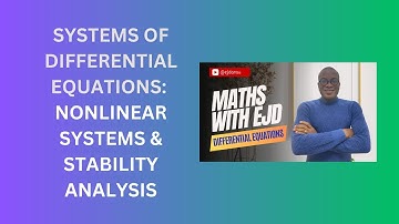 29. Nonlinear Systems and Stability Analysis
