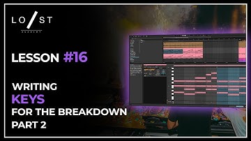 (English) Writing Keys for the Breakdown part 2 [How to make Progressive House in Ableton Live]