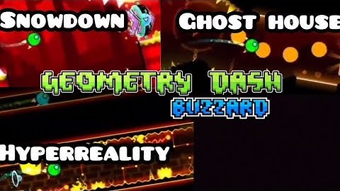 Geometry Dash Blizzard (All Levels 1-3) [250th video special!]