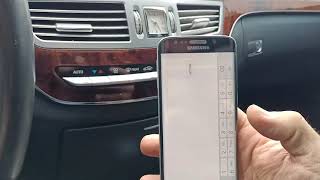 Bluetooth mobile phone  Mercedes W221 B67875840  parowanie telefonu aktywacja .