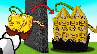 I Cheated With Paste In A Blox Fruits Build Battle