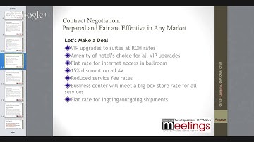 Contract Negotiation: Prepared and Fair are Effective in Any Market