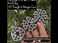 3D Triangle to Hexagon Cane