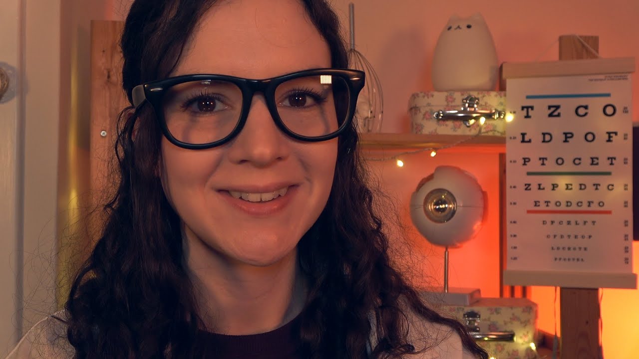 ASMR-кокетливый осмотр глаз RP