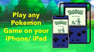 How To play Gameboy games on your iPhone/iPad!!!