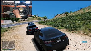 GTA 5 MIFA CONVOY BMWI4GC WITH STEERING WHEEL PXN