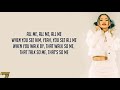 Kehlani - All Me (Lyrics) ft. Keyshia Cole