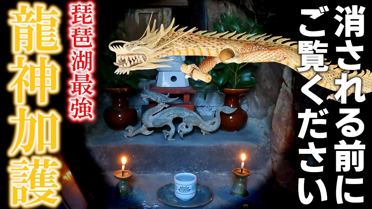 ⚠️貴方は龍神様と御縁があります※琵琶湖最強の龍神様のご加護で次々と願いが叶い始めます｜龍神パワースポット藤ヶ崎龍神社遠隔参拝218