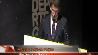 Emotivo homenaje a David Cal en los Premios do Deporte Galego