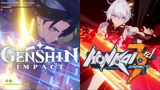 'Calmest' run in: Genshin Impact vs Honkai Impact 3rd (remade)