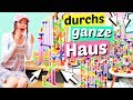 Murmelbahn durch das ganze haus  viktoriasarina