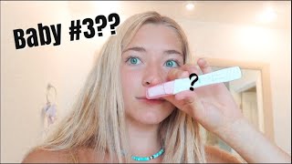 Taking a pregnancy test... // teen mom vlogs