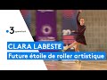 Clara labeste toile montante du roller artistique