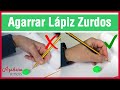 Cómo sujetar el lápiz para zurdos - Curso para mejorar la caligrafía para zurdos - Lección 1