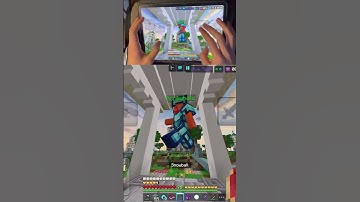 Minecraft MOBILE PvP (Combos & Clutches)