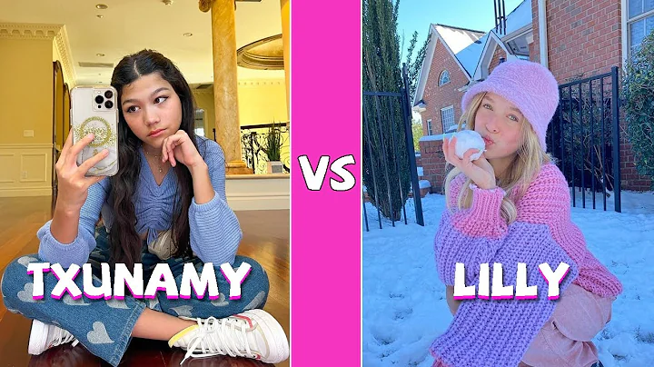 Txunamy Vs Lilly Ketchman TikTok Dances Compilatio...