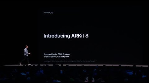Introducing ARKit 3